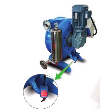 concrete application peristaltic pump